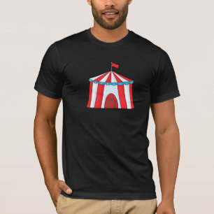 T-shirt dos homens da tenda do circus