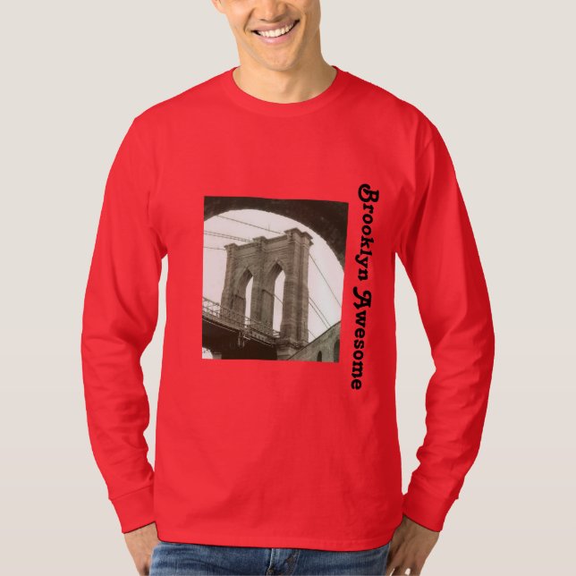 T-shirt dos homens das citações da ponte de (Frente)