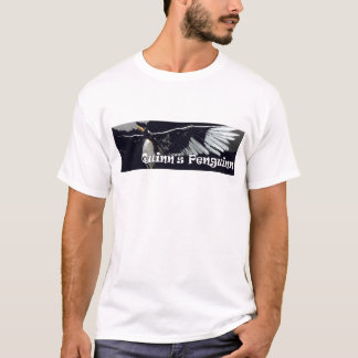T-shirt dos homens de "Penguinn", branco, tamanho