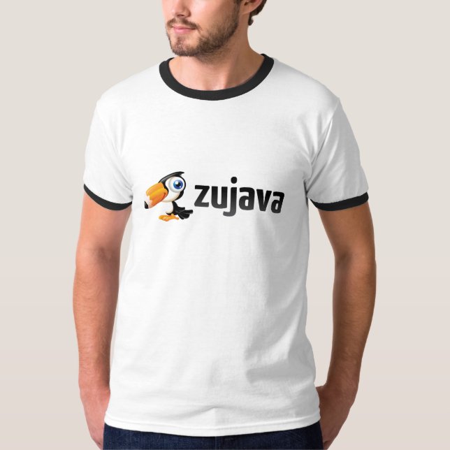 T-shirt dos homens de Zujava (Frente)