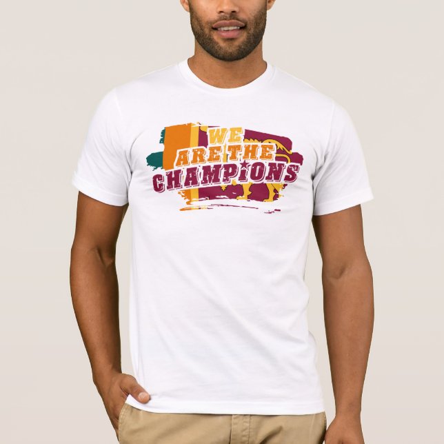 T-shirt dos homens do campeonato do mundo do grilo (Frente)