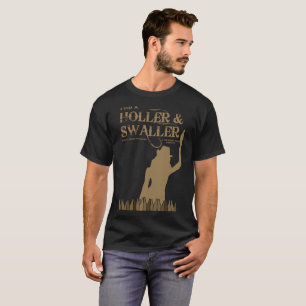 T-shirt dos homens do Holler & do Swaller