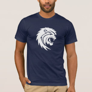T-shirt dos homens do leão rujir