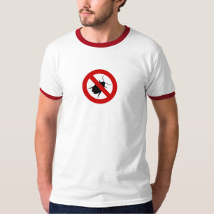 T-shirt dos homens do lutador do inseto do GNOMO