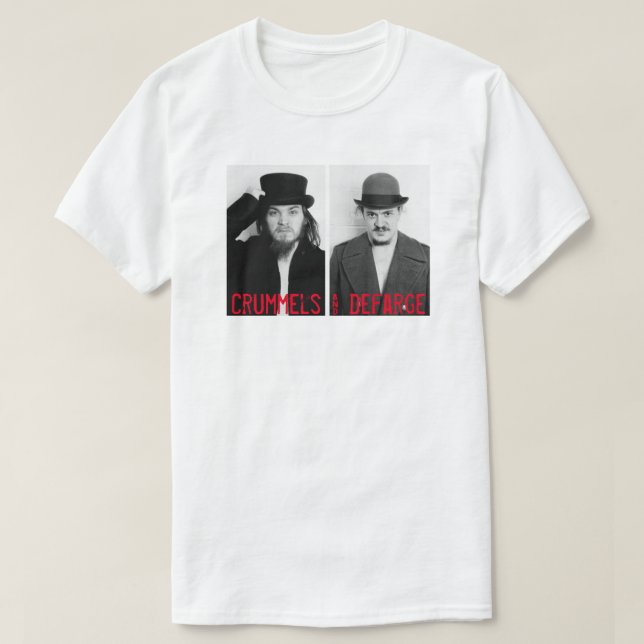 T-shirt dos homens do Mugshot (Frente do Design)