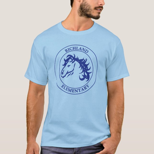 T-shirt dos homens do mustang (Frente)