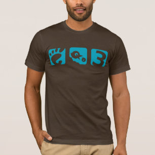 T-shirt dos homens do pássaro do GNOMO 3