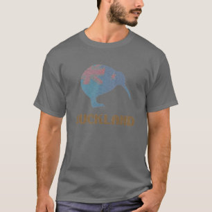 T-shirt dos homens do quivi de Auckland