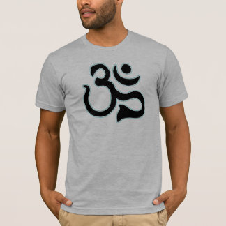 T-shirt dos homens do símbolo do ohm