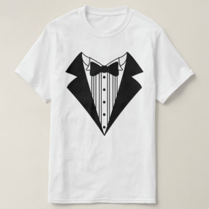T-shirt dos homens do smoking