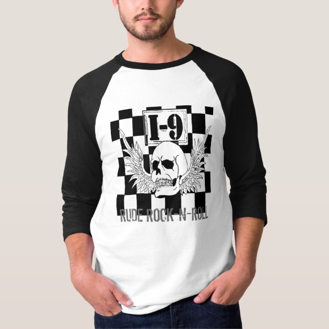 T-shirt dos homens I-9 - jérsei (Frente)