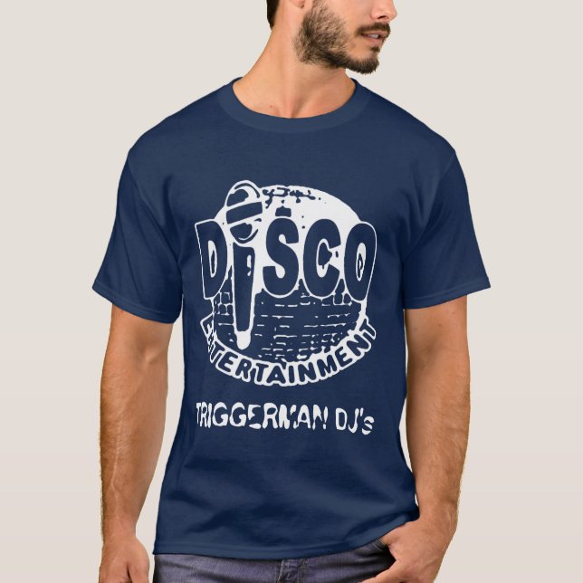 T-shirt dos homens - personalizado (Frente)