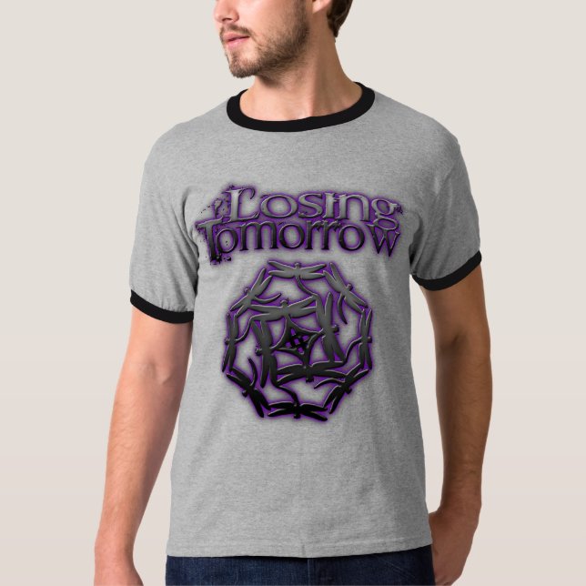 T-shirt dos homens - personalizado (Frente)