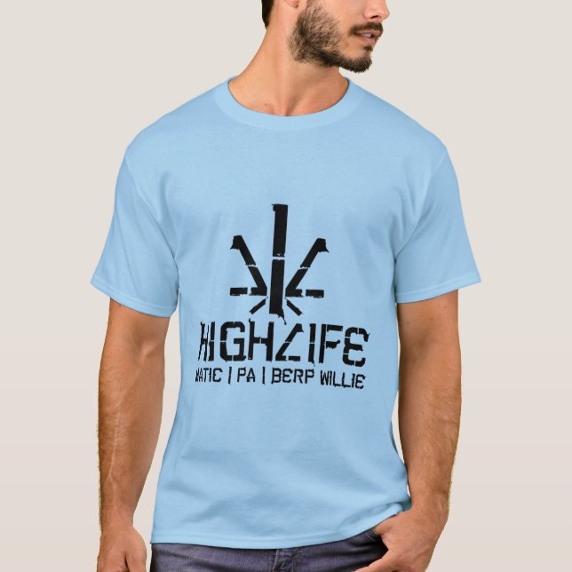 T-shirt dos homens - personalizado (Frente)