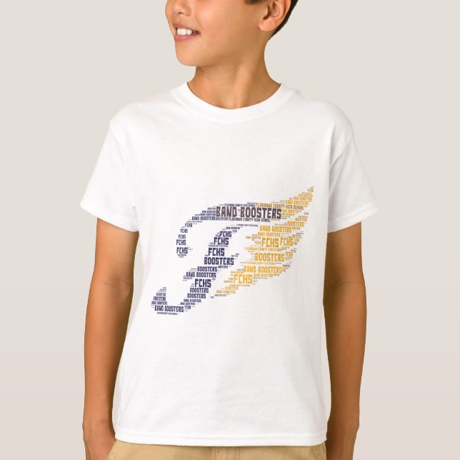 T-shirt dos impulsionadores da banda (#2) (Frente)