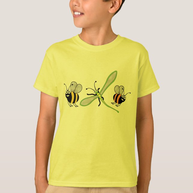 t-shirt dos insetos (Frente)