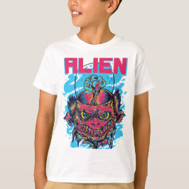 T-Shirt dos Invasores de alienígena
