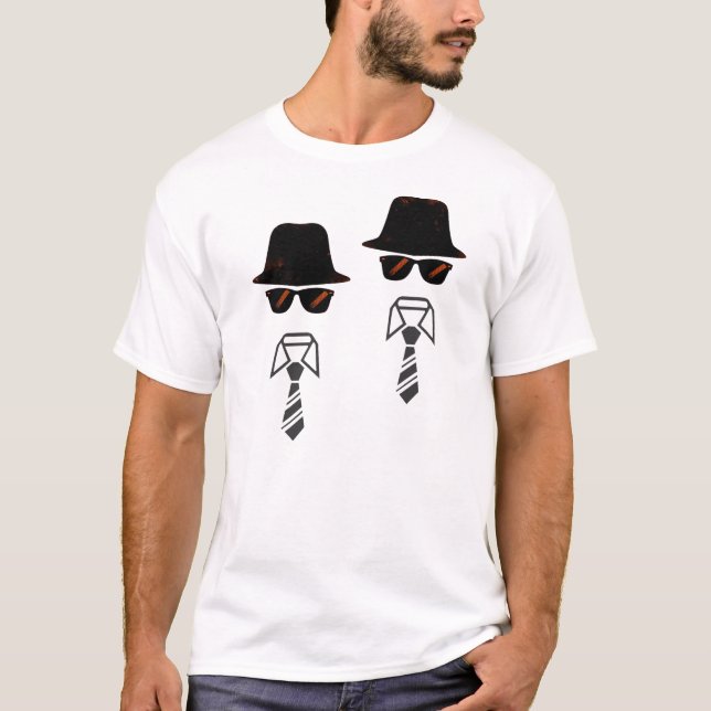 T-shirt dos irmãos dos azuis (Frente)