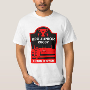 T-Shirt dos Jogadores de Rugby Junior do U20