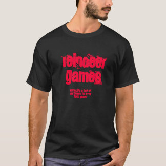 T-shirt dos jogos da rena - Natal
