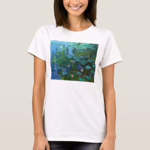 T-shirt dos lírios de água de Monet Nympheas