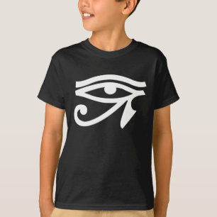 T-shirt dos meninos do símbolo do olho de Egipto