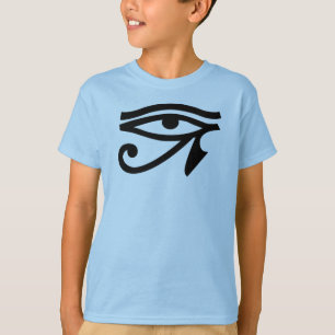 T-shirt dos meninos do símbolo do olho de Egipto