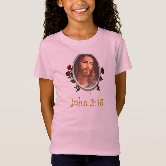 T-shirt dos miúdos do 3:16 de John (Frente)
