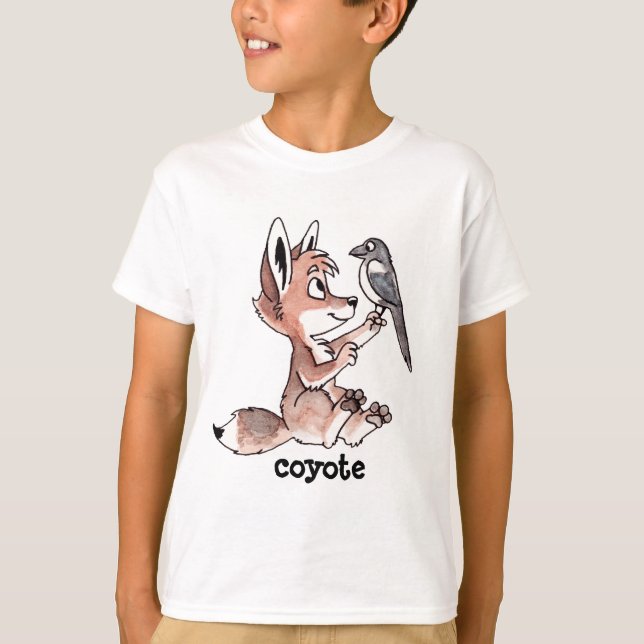 T-shirt dos miúdos do chacal e do Magpie (Frente)