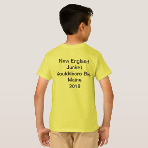 T-shirt dos miúdos do representante 2018 de Nova