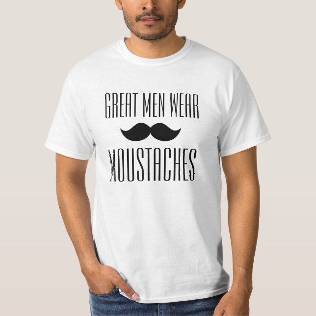 T-shirt dos Moustaches (Frente)