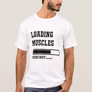 T-Shirt dos Músculos de Carga