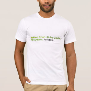 T-shirt dos parques de Bristol 3