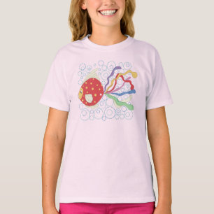 T-shirt dos peixes de arco-íris