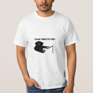 T-shirt dos peixes de Gefilte