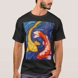 T-shirt dos peixes de Koi