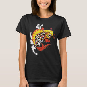 T-shirt dos peixes de Koi