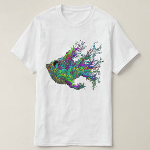 T-shirt dos peixes de mar profundo