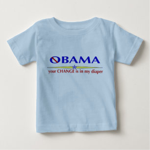 T-shirt dos pequenos de Nobama