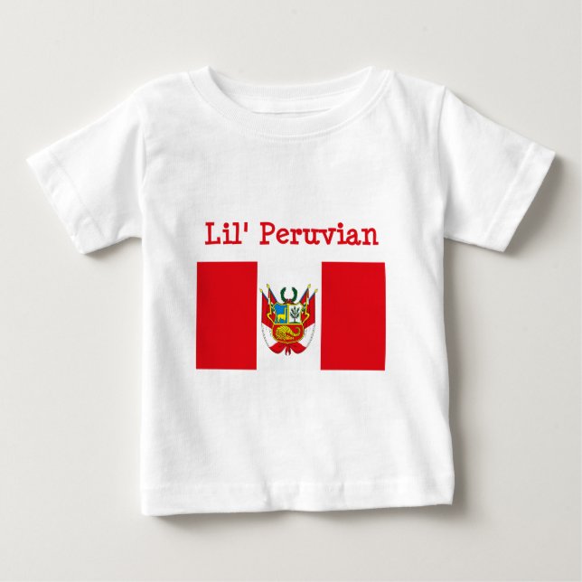 T-shirt dos Peruvian de Lil (Frente)