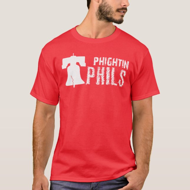 t-shirt dos phils do phightin (Frente)