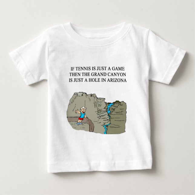 T-shirt dos presentes do jogador de ténis (Frente)