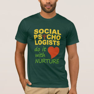 T-shirt dos psicólogos sociais