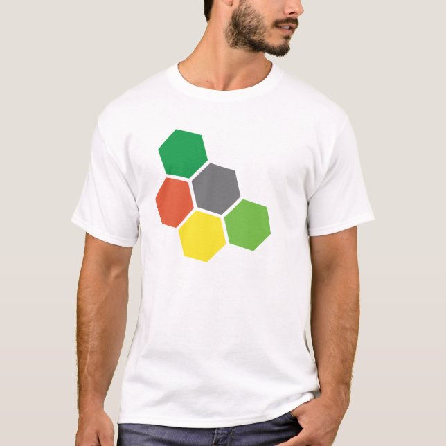 T-shirt dos recursos dos colonos (Frente)