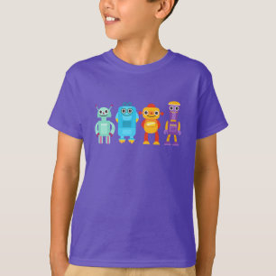 T-shirt dos robôs