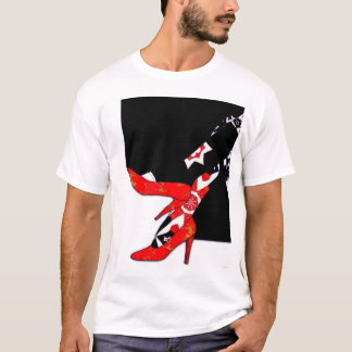 T-shirt dos saltos altos