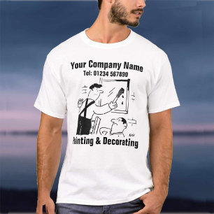 T-Shirt dos Serviços de Pintura e Decoração