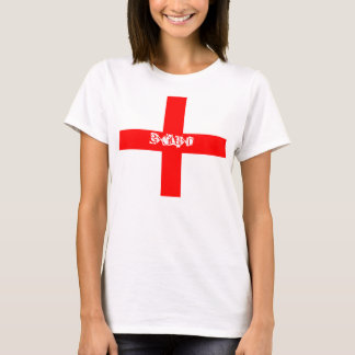 T-shirt dos suportes de INGLATERRA