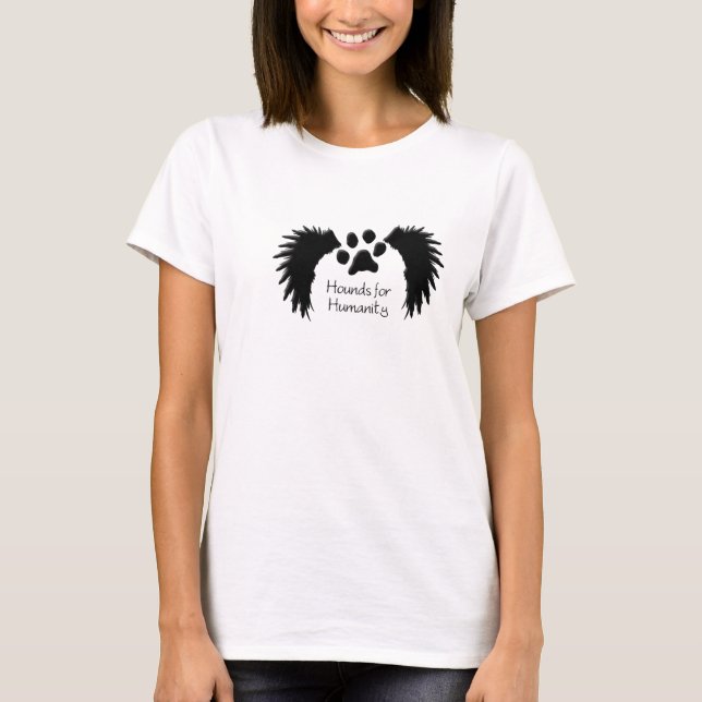 T-shirt Dos "t-shirt melhores beijos" das mulheres (Frente)