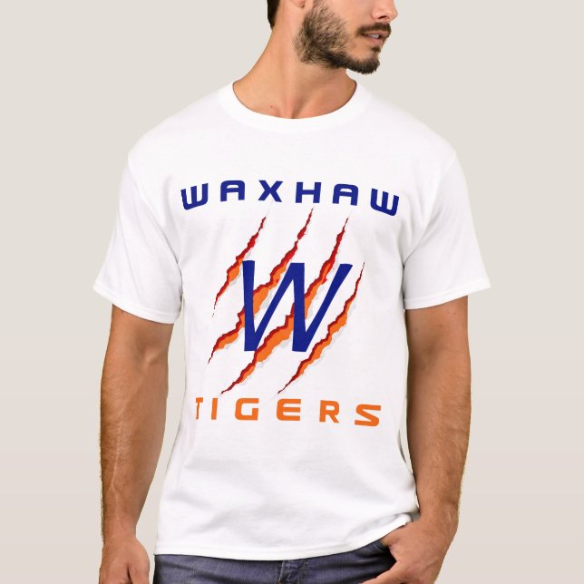T-shirt dos tigres de Waxhaw (Frente)